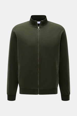 04651 / A trip in a bag - Herren - Sweatjacke 'IF Track' dunkelgrün