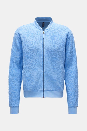 04651 / A trip in a bag - Herren - Sweatjacke 'Seamap Bomber' blau