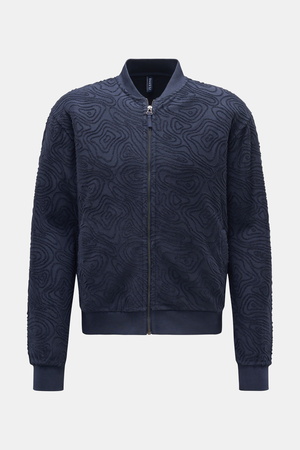 04651 / A trip in a bag - Herren - Sweatjacke 'Seamap Bomber' navy