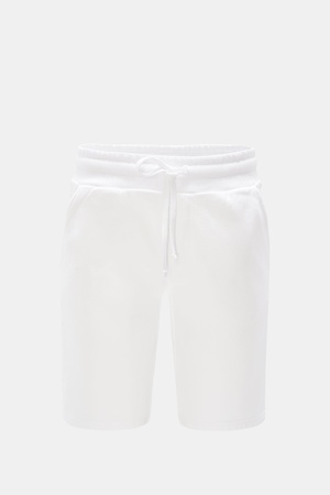 04651 / A trip in a bag - Herren - Sweatshorts 'AF Bermuda' weiß