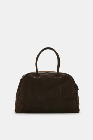 04651 / A trip in a bag - Herren - Weekender '356 Bag' dunkelbraun