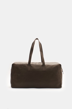 04651 / A trip in a bag - Herren - Weekender 'Nubuck' braun