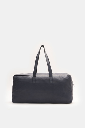04651 / A trip in a bag - Herren - Weekender 'Nubuck' navy