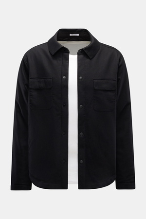 04651 / A trip in a bag - Herren - Wende-Overshirt schwarz