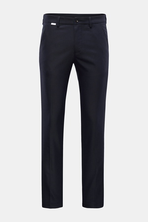 04651 / A trip in a bag - Herren - Wollhose 'Flannel Pants' dark navy