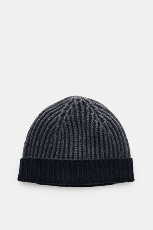 04651 / A trip in a bag - Herren - Wollmütze 'Foggy Hat' navy