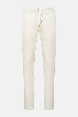 Ace Denim  - Herren - Joggpants 'Soft Chino' offwhite