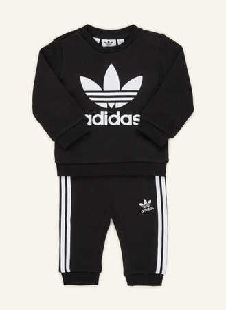 Adidas  Originals Set Crew: Sweatshirt Und Sweatpants schwarz