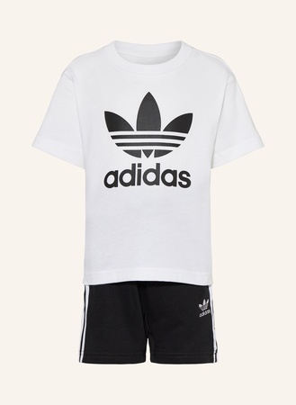 Adidas  Originals Set: T-Shirt Und Sweatshorts schwarz