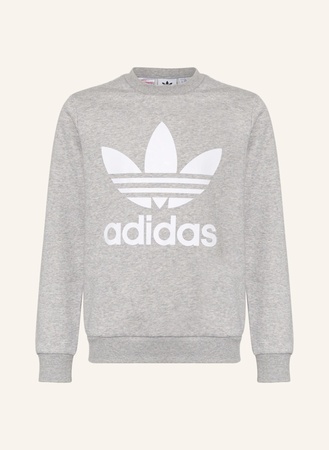 Adidas  Originals Sweatshirt Trefoil Crew grau braun