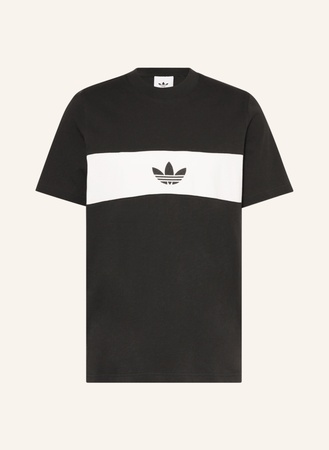 Adidas  Originals T-Shirt Ny schwarz beige