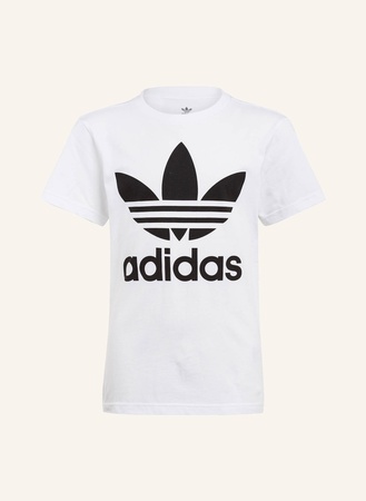 Adidas  Originals T-Shirt Trefoil weiss grau