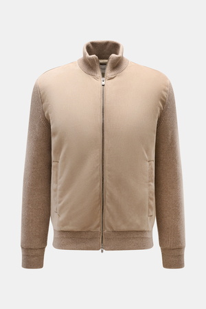 Agnona  - Herren - Cashmere Blouson taupe