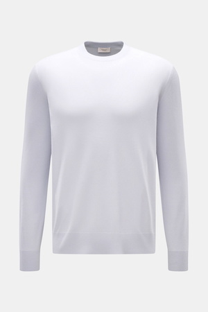 Agnona  - Herren - Cashmere Rundhalspullover rauchblau