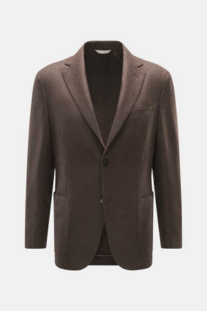 Agnona  - Herren - Cashmere Sakko dunkelbraun meliert
