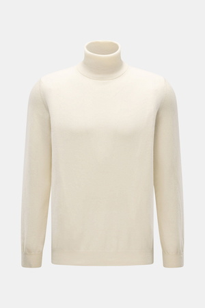 Aida Barni  - Herren - Cashmere Rollkragenpullover creme