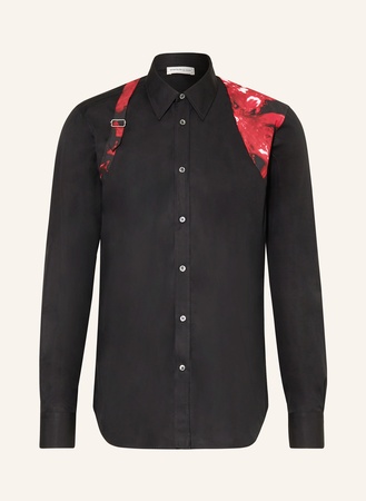 Alexander McQueen  Hemd Slim Fit schwarz