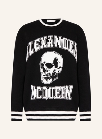 Alexander McQueen  Pullover schwarz beige