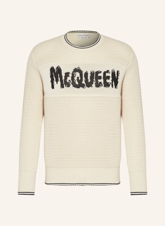 Alexander McQueen  Pullover weiss beige