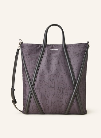 Alexander McQueen  Shopper Harnes schwarz