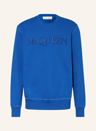 Alexander McQueen  Sweatshirt blau beige