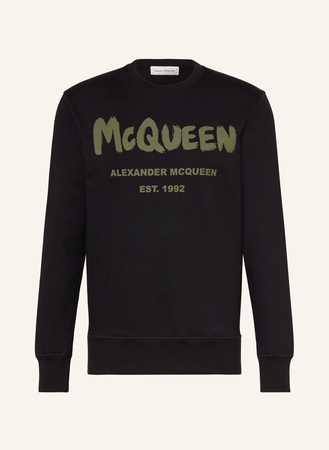 Alexander McQueen  Sweatshirt schwarz