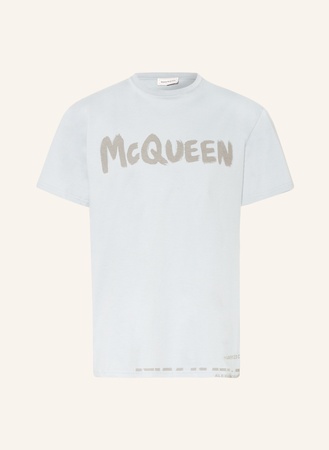 Alexander McQueen  T-Shirt grau beige