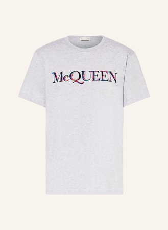 Alexander McQueen  T-Shirt grau grau