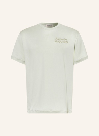 Alexander McQueen  T-Shirt gruen beige