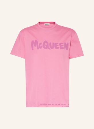 Alexander McQueen  T-Shirt pink beige