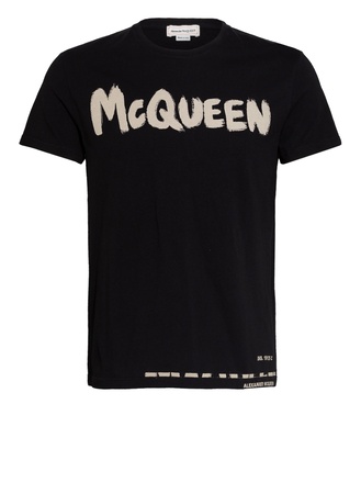 Alexander McQueen  T-Shirt schwarz schwarz