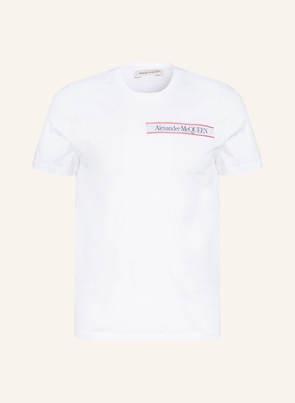 Alexander McQueen  T-Shirt weiss beige