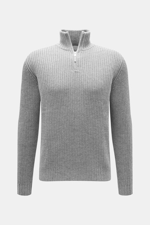 Allude - Herren - Troyer grau meliert