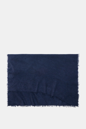 Altea  - Herren - Cashmere Schal dunkelblau