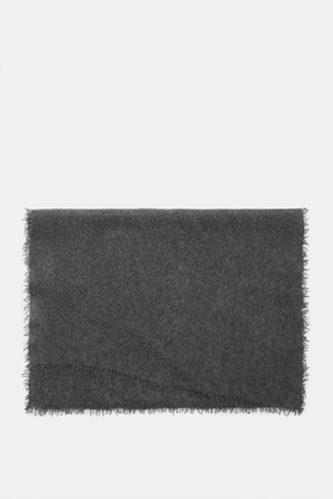 Altea  - Herren - Cashmere Schal dunkelgrau meliert
