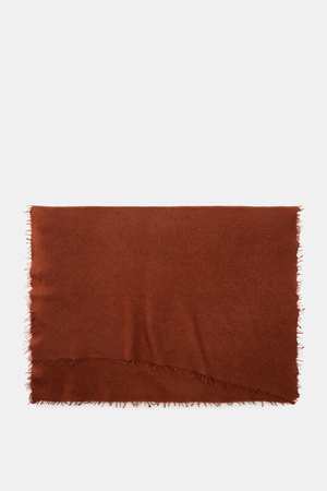 Altea  - Herren - Cashmere Schal rostbraun