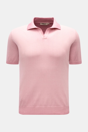 Altea  - Herren - Kurzarm-Strickpolo rosé