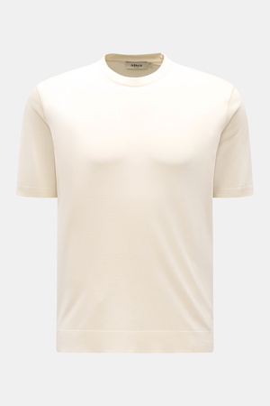 Altea  - Herren - Kurzarmpullover 'Cecil' creme