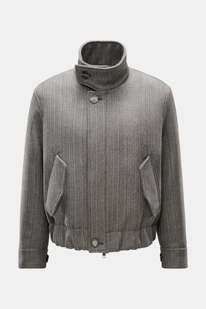 AMI  Paris - Herren - Blouson 'Harrington' grau meliert