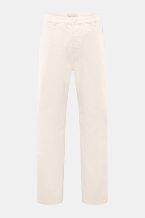 AMI  Paris - Herren - Jeans 'Large Fit' offwhite