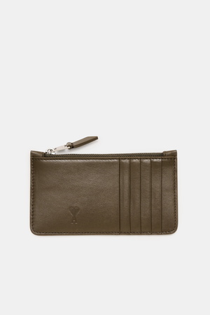 AMI  Paris - Herren - Kartenetui khaki