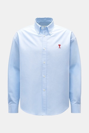 AMI  Paris - Herren - Oxford-Hemd Button-Down-Kragen hellblau