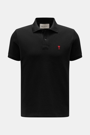 AMI  Paris - Herren - Poloshirt schwarz