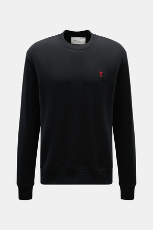 AMI  Paris - Herren - Rundhals-Sweatshirt schwarz
