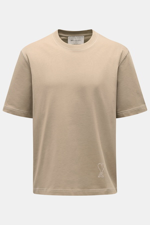 AMI  Paris - Herren - Rundhals-T-Shirt taupe