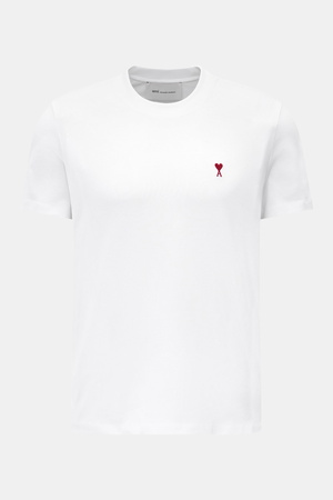 AMI  Paris - Herren - Rundhals-T-Shirt weiß