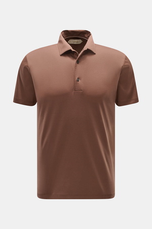 Aurélien  - Herren - Jersey-Poloshirt braun
