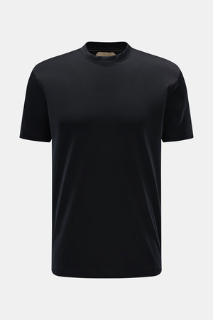 Aurélien  - Herren - Rundhals-T-Shirt schwarz