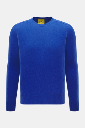 B.F. Knitwear  - Herren - Cashmere Rundhalspullover blau