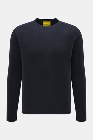 B.F. Knitwear  - Herren - Cashmere Rundhalspullover navy